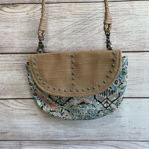 SAKROOTS JUBILEE ARTIST CIRCLE CROSSBODY BAG